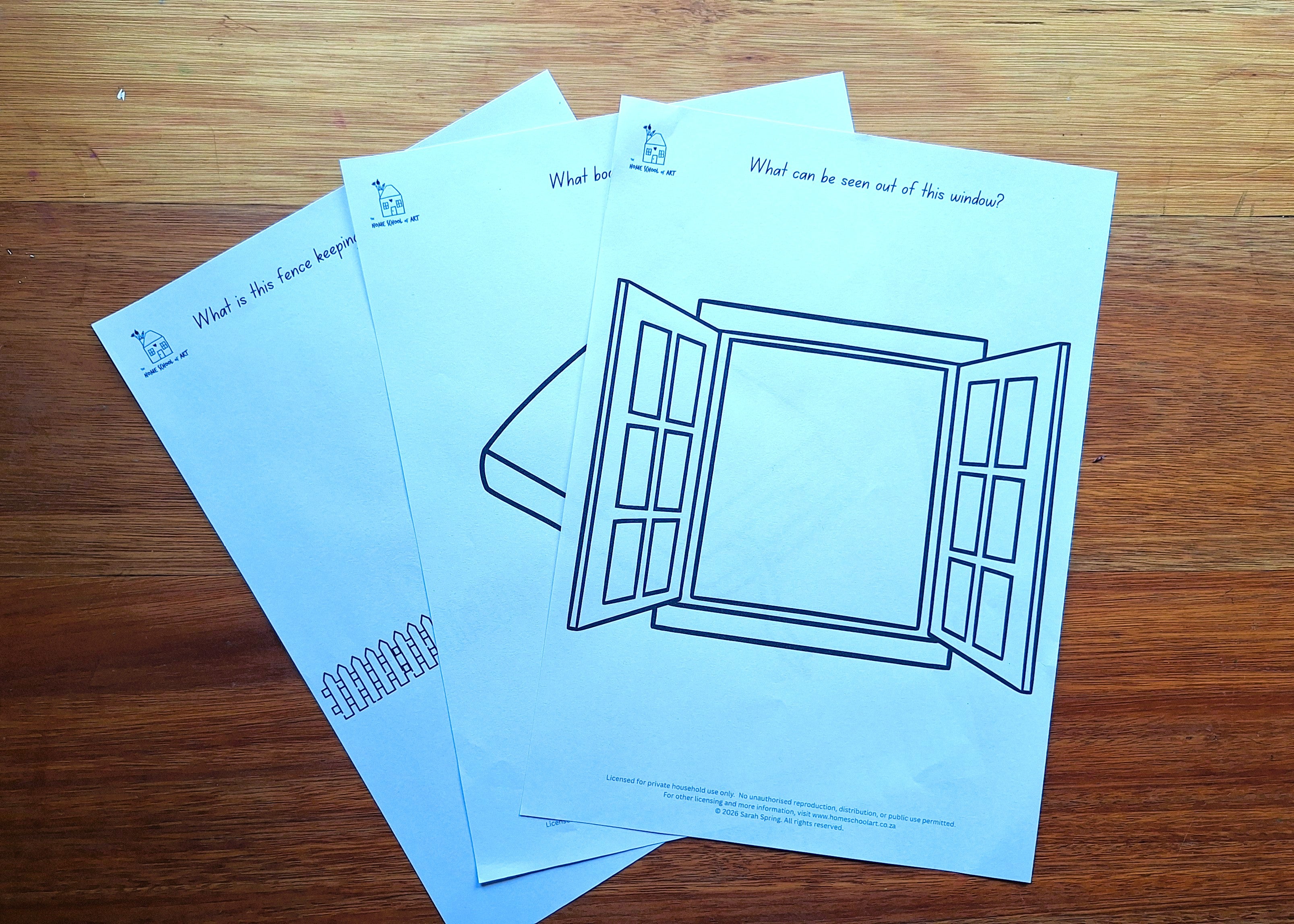 Finish the Drawing: What is Happening?