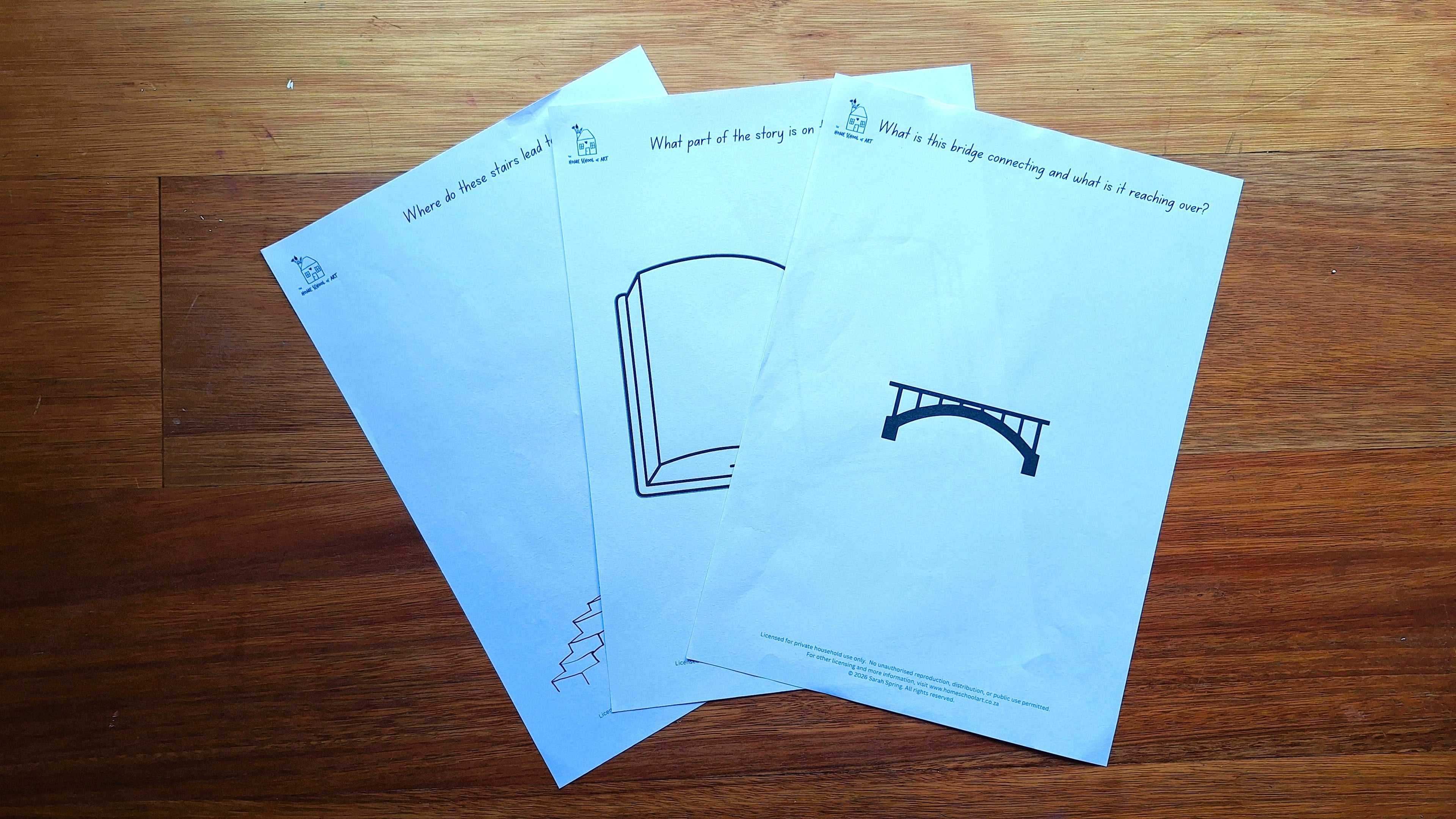 Finish the Drawing: What is Happening?