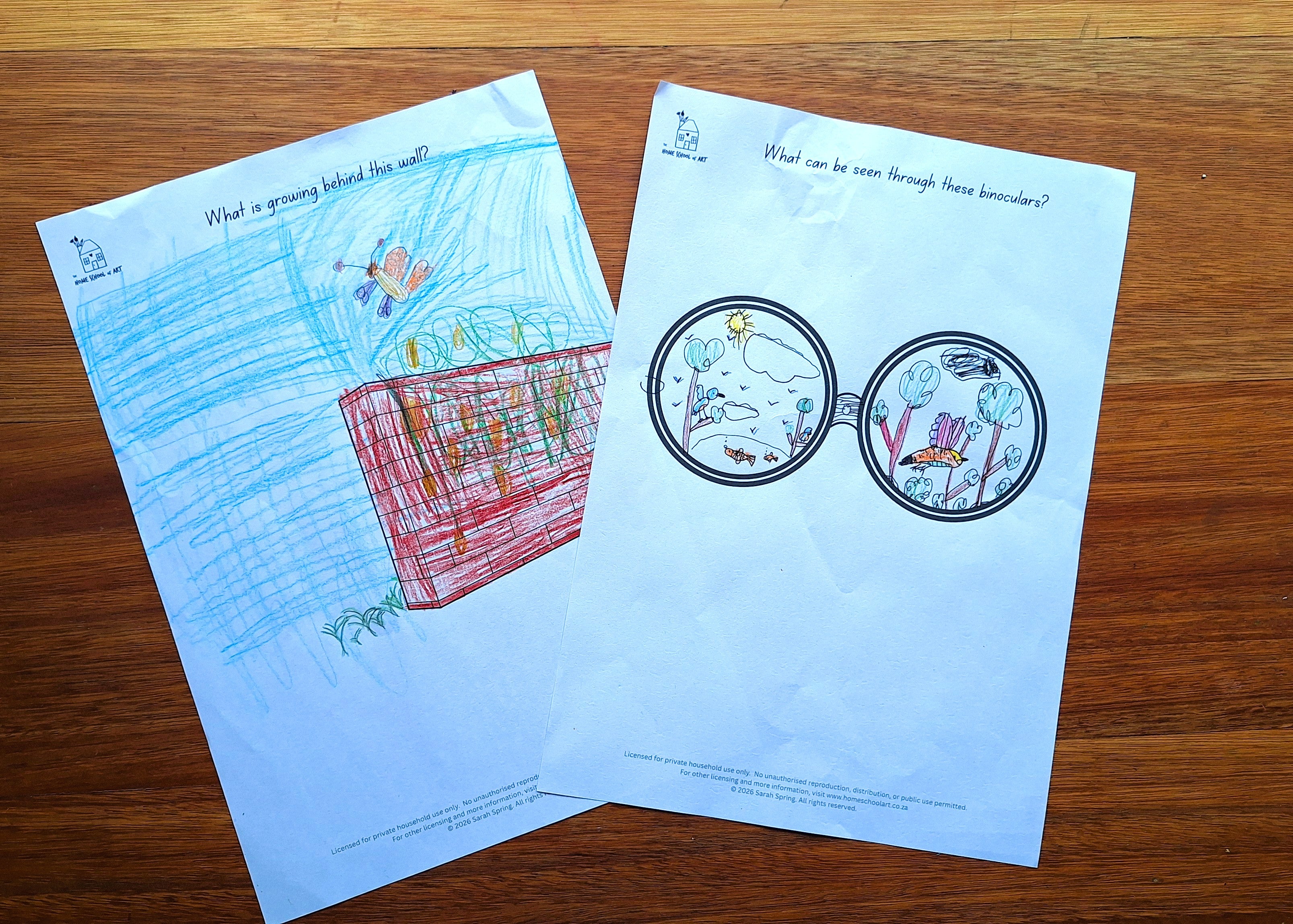 Finish the Drawing: What is Happening?