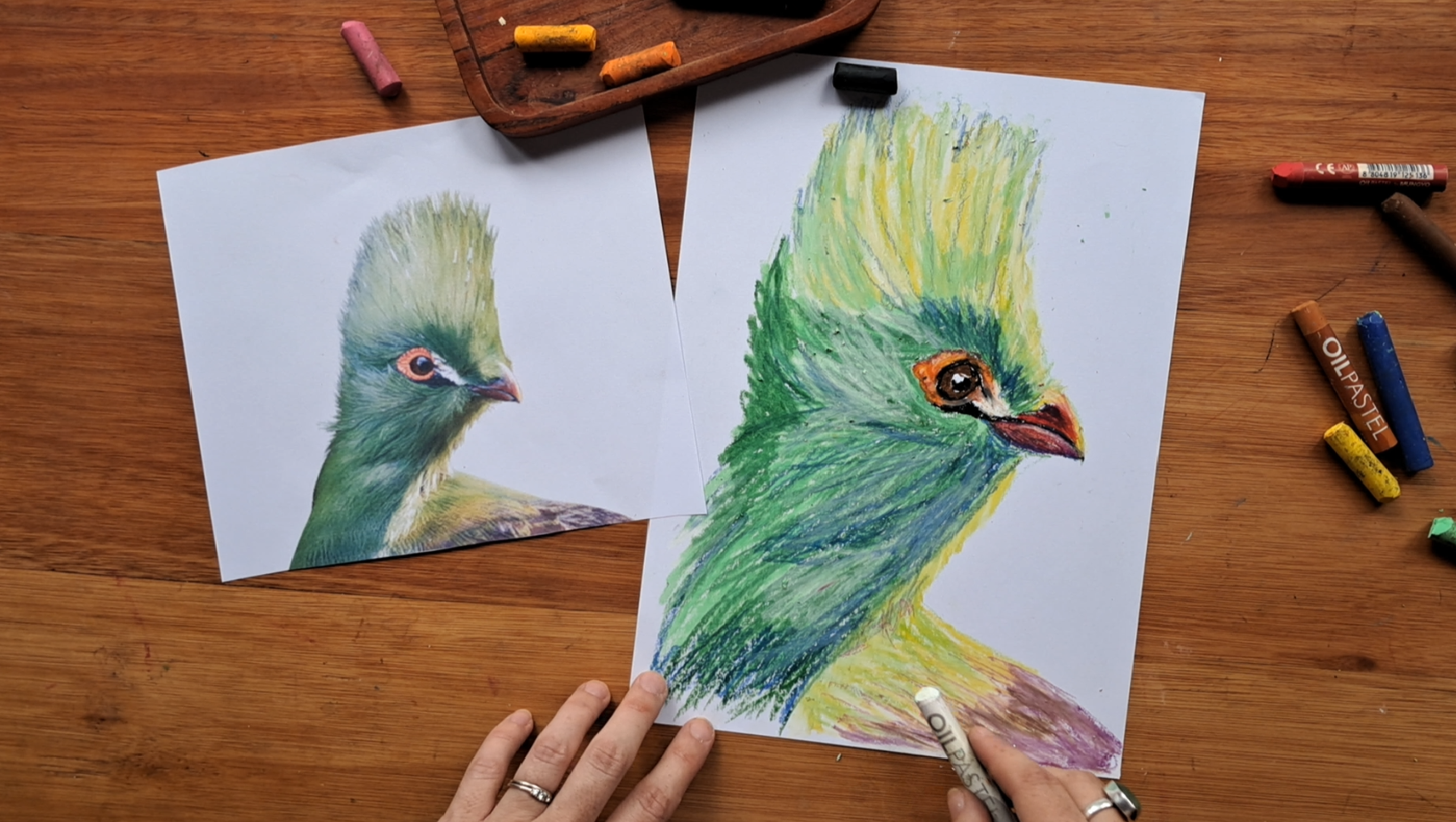 Introduction to Oil Pastels
